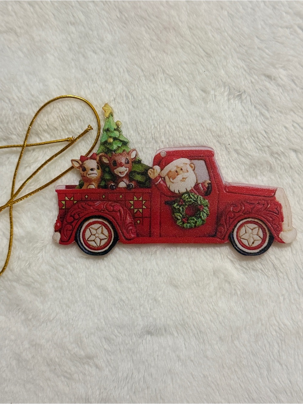 Shatterproof Acrylic Holiday Ornament